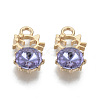 Alloy Rhinestones Pendants PALLOY-T073-02B-RS-1