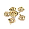 Tibetan Style Alloy Compass Pendants TIBEP-S272-AG-LF-2