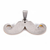 201 Stainless Steel Enamel Pendants STAS-S110-075D-2