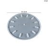 Flat Round Clock Wall Decoration Silicone Molds SIMO-PW0001-421-2
