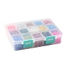 375G 15 Colors Glass Seed Beads SEED-JP0004-04-3mm-7