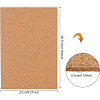 Cork Sheets Plain DIY-BC0011-91-2