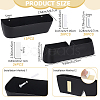 6Pcss Plastic Slipper Racks for Bathroom ODIS-WH0030-331A-2