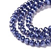 Opaque Glass Beads Strands GLAA-H022-01A-02-2