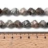 Natural Fossil Coral Beads Strands G-Z119-A26-03-6