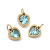 PVD Vacuum Plating 304 Stainless Steel Pendants STAS-D189-06G-03-1
