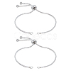 Adjustable 304 Stainless Steel Bracelet Making STAS-UN0002-54P-1