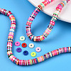 Handmade Polymer Clay Beads CLAY-TAC0006-03B-15-5