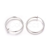 Electroplate Brass Retractable Clip-on Earrings X-EJEW-L221-01S-1