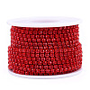 Electrophoresis Iron Rhinestone Strass Chains CHC-Q009-SS8.5-B07-2