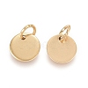 Ion Plating(IP) 304 Stainless Steel Charms X-EJEW-L238-03B-G-2