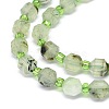 Natural Prehnite Beads Strands G-O201B-19-1