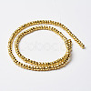 Non-magnetic Synthetic Hematite Beads Strands G-P262-29-3x4mm-G-2