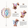 2Pcs 2 Colors 201 Stainless Steel Connector Charms/Links STAS-TA0005-70-6
