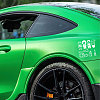 Plastic Reflective Vinyl Car Stickers STIC-WH0036-012-7