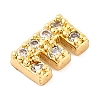 Rack Plating Brass Micro Pave Cubic Zirconia Cabochons KK-F874-04G-E-2