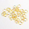 Iron Open Jump Rings X-IFIN-A018-8mm-G-NF-1