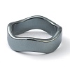Non-magnetic Synthetic Hematite Finger Rings RJEW-H544-03D-1