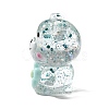 Transparent Resin Little Bear Ornament RESI-S015-01I-2