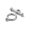 Non-Tarnish 304 Stainless Steel Ring Toggle Clasps STAS-A092-09G-P-2