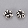 Tibetan Silver Spacer Beads X-AC0752-2