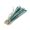 PVC Tassel Pendant FIND-WH0108-47C-2