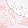 6 Bags Brass Open Jump Rings KK-BBC0027-73-4