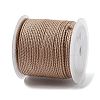 20M Polyester Braided Cord for Jewelry Making OCOR-G015-04A-06-3
