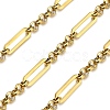 Ion Plating(IP) 304 Stainless Steel Oval Link Chains CHS-G039-13G-1