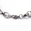 Non-Tarnish Ring 304 Stainless Steel Necklaces NJEW-F196-10P-3