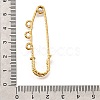 304 Stainless Steel Safety Pins Brooch Findings STAS-K252-11B-G-3