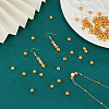 100Pcs Brass Beads KK-FH0007-13-5