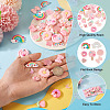 70Pcs 14 Styles Opaque & Trasnaprent Resin Cabochons RESI-TA0004-77-5