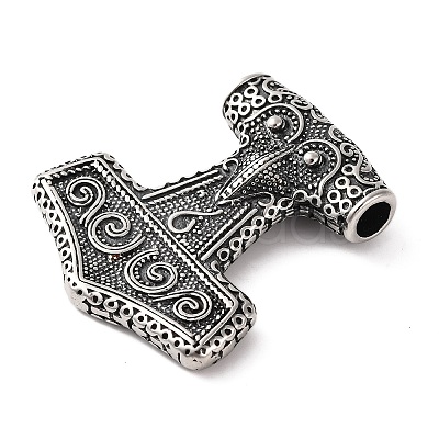 316 Surgical Stainless Steel Pendants STAS-Z073-02AS-01-1