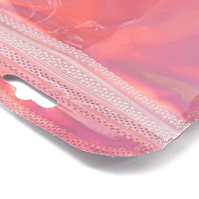 Plastic Glitter Holographic Packaging Yin-yang Resealable Bags OPP-D003-04D-1