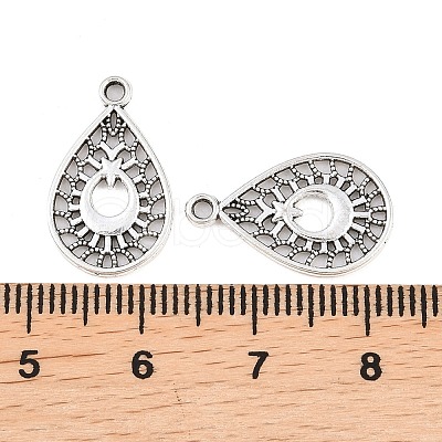 Tibetan Style Alloy Pendants PALLOY-A024-09AS-1