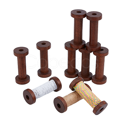 Wooden Empty Spools for Wire WOOD-WH0029-147-1