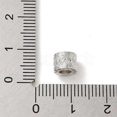 Brass Spacer Beads KK-K371-22C-P-1
