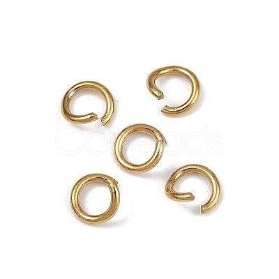 304 Stainless Steel Open Jump Rings STAS-Z137-01G-04-1