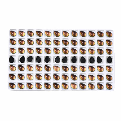 Translucent K9 Glass Cabochons GGLA-Q084-002B-1