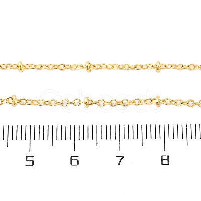 Brass Satellite Chains Necklaces for Women NJEW-D302-61G-1