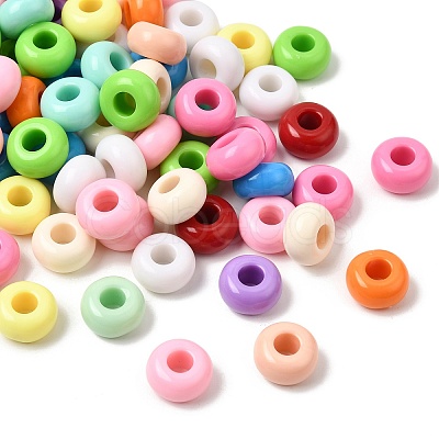 Baking Paint Acrylic European Large Hole Beads FIND-CJZ0001-002-1