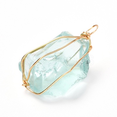 Natural & Synthetic Gemstone Pendants PALLOY-JF00908-1
