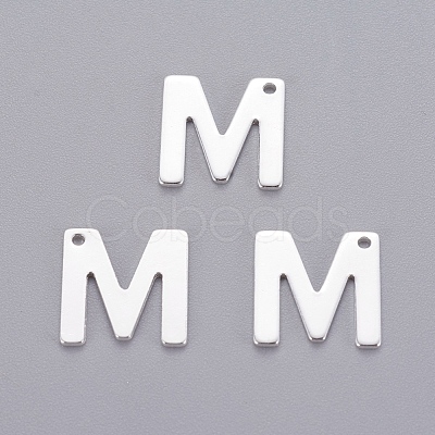 201 Stainless Steel Charms STAS-L232-007M-1