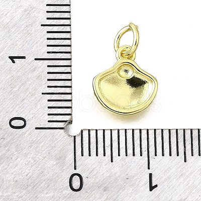 Brass Pendants KK-V007-29G-1