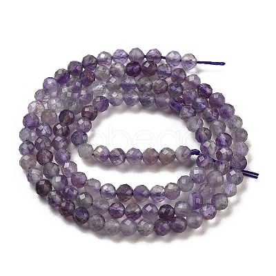 Natural Amethyst Beads Strands X-G-G140-A04-01-1