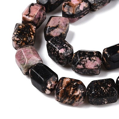 Natural Rhodonite Beads Strands G-N342-143B-1