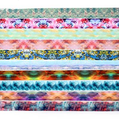 10 Style Transfer Foil Nail Art Stickers MRMJ-F012-04K-1
