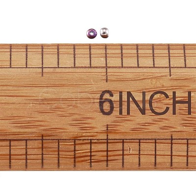 12/0 Grade A Electroplated Glass Seed Beads SEED-CD0001-01-1