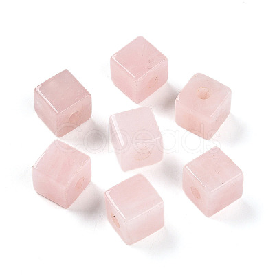 Natural Rose Quartz European Beads G-N345-07A-10-1